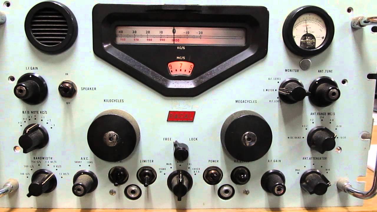 RACAL RA17D Receiver Setup