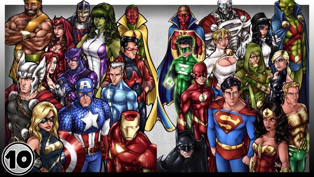 Top 10 Best Superheroes