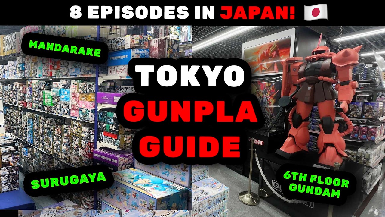 The ULTIMATE guide to GUNPLA in JAPAN 🇯🇵