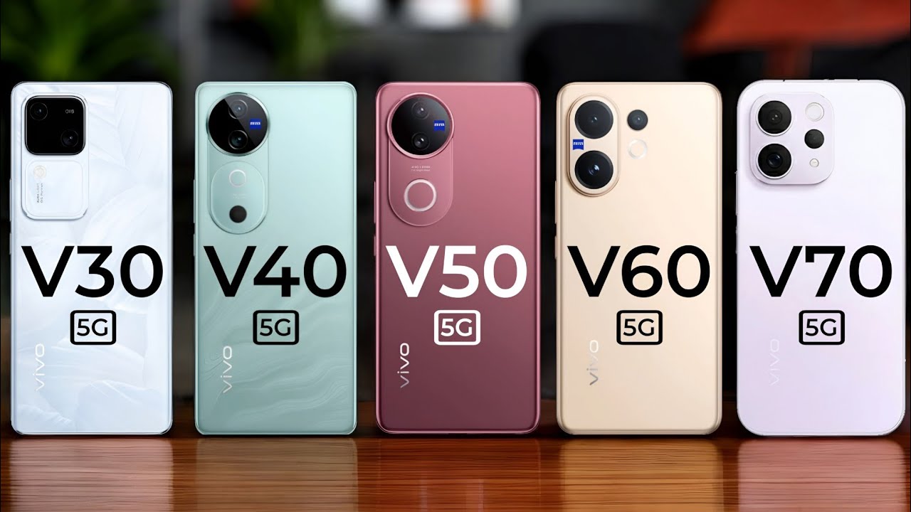 Vivo V30 5G Vs Vivo V50 5G Vs Vivo V50 5G Vs Vivo V60 5G Vs Vivo V70 5G   #Trakontech 