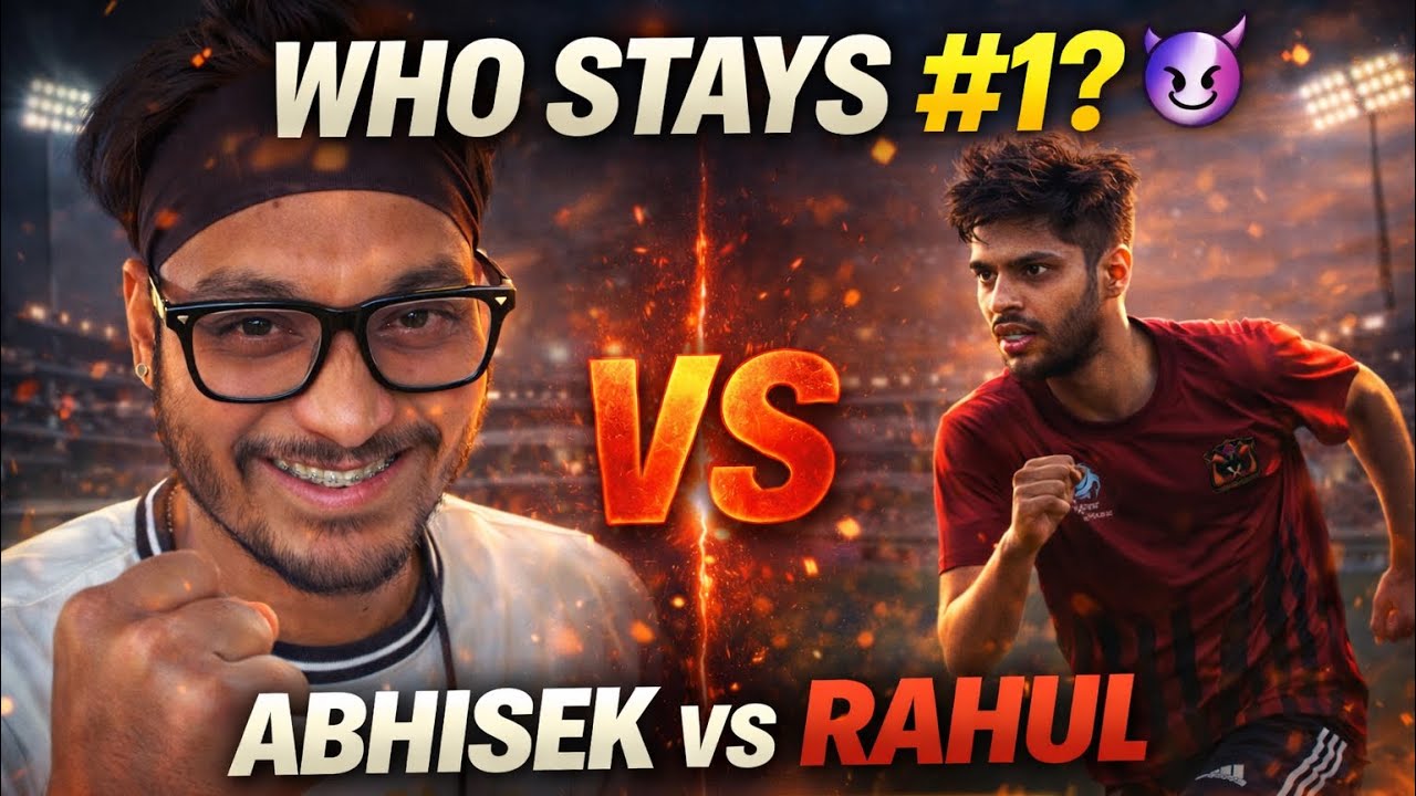 WHO STAYS #1? 😈 Abhisek vs Rahul | Final Turf T12 Thriller 🔥