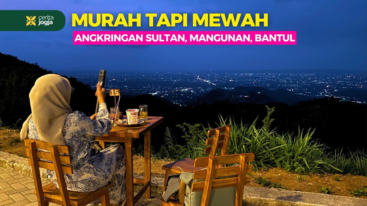 SENSASI ANGKRINGAN SULTAN TEPI JURANG !! HARGA MURAH RASA MANTAP - Wisata Jogja Terbaru