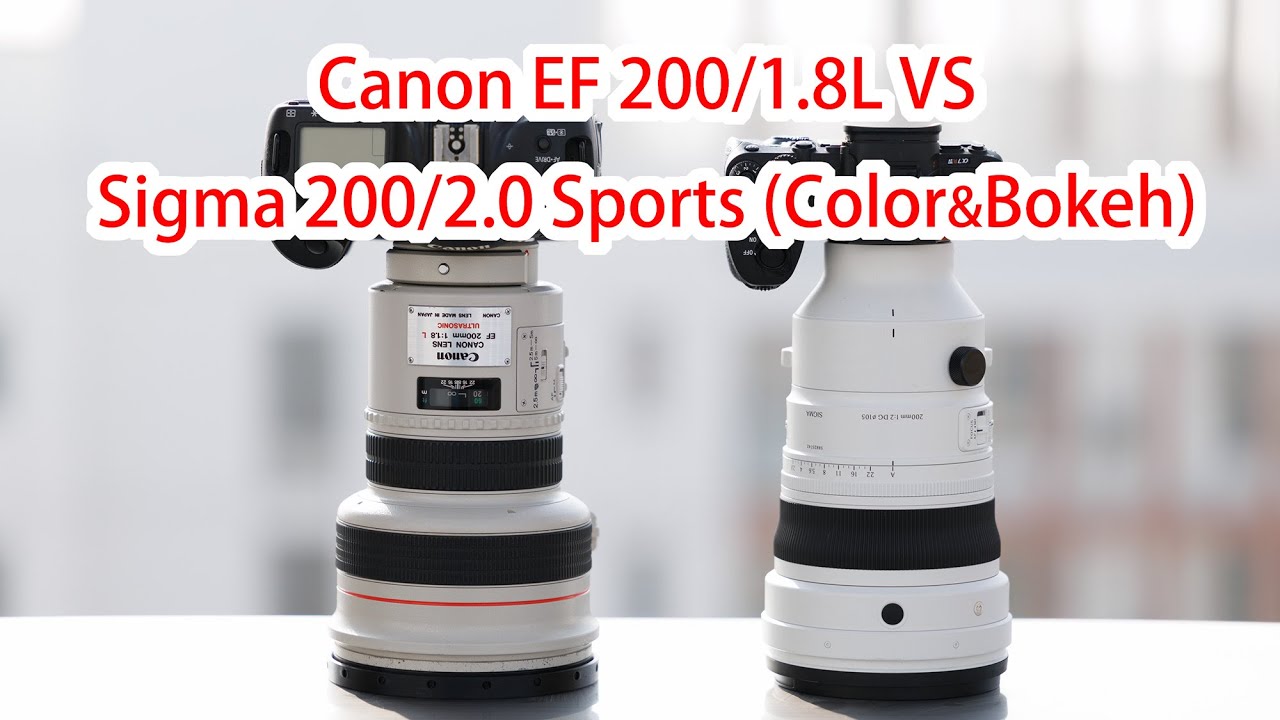 Canon EF200/1.8L vs Sigma 200/2.0 Sports