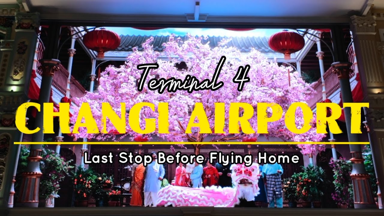 Changi Airport Terminal 4 | Shopping and Dining Tour