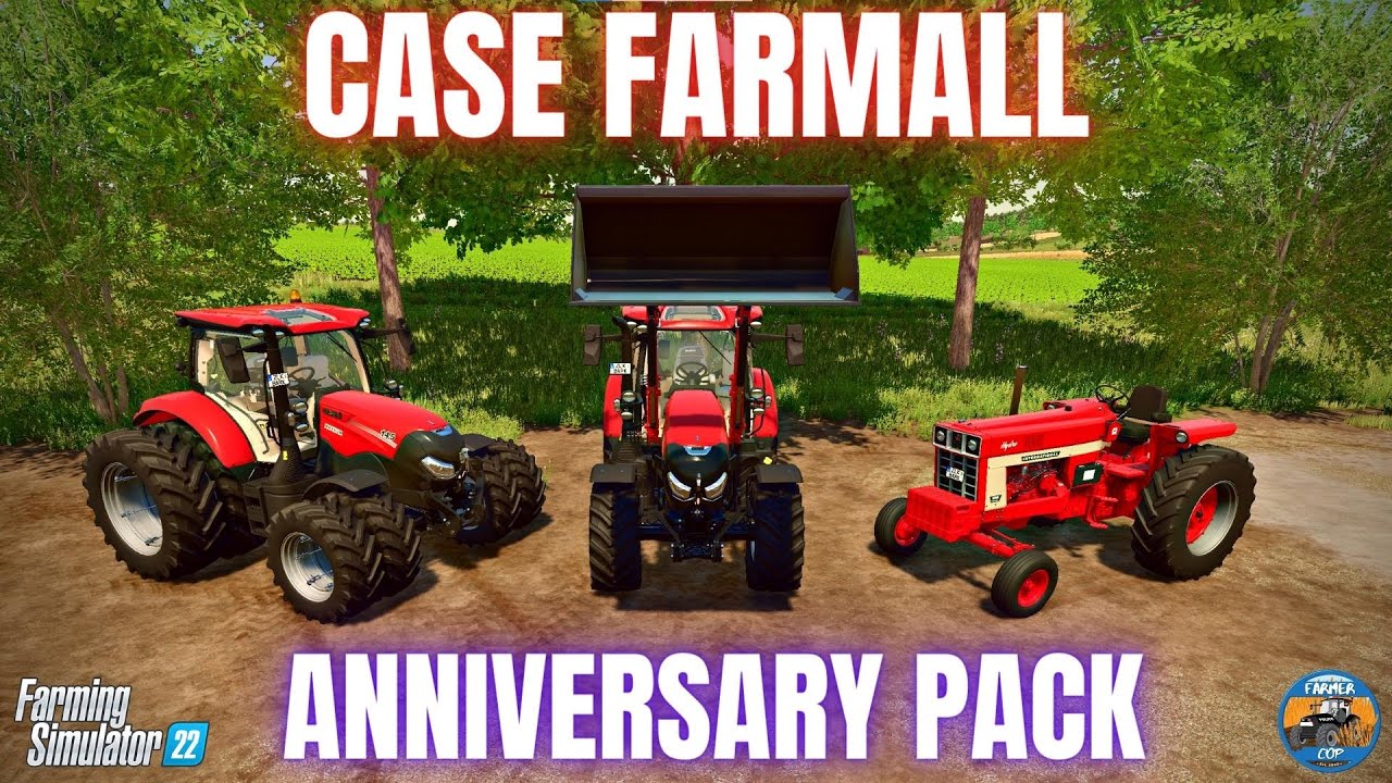 CASE IH FARMALL ANNIVERSARY PACK - Farming Simulator 22