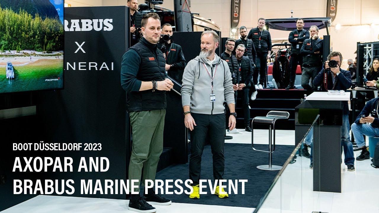 Axopar & BRABUS Marine at boot Düsseldorf 2023 - Press Event & New Launches