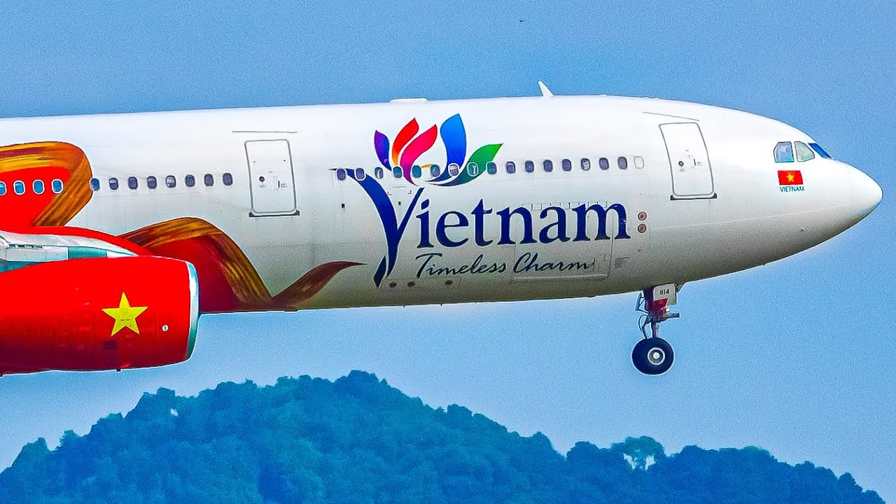 🇻🇳✈️ 20 Minutes of Noi Bai International Airport Plane Spotting (HAN) | Takeoffs & Landings in Hanoi