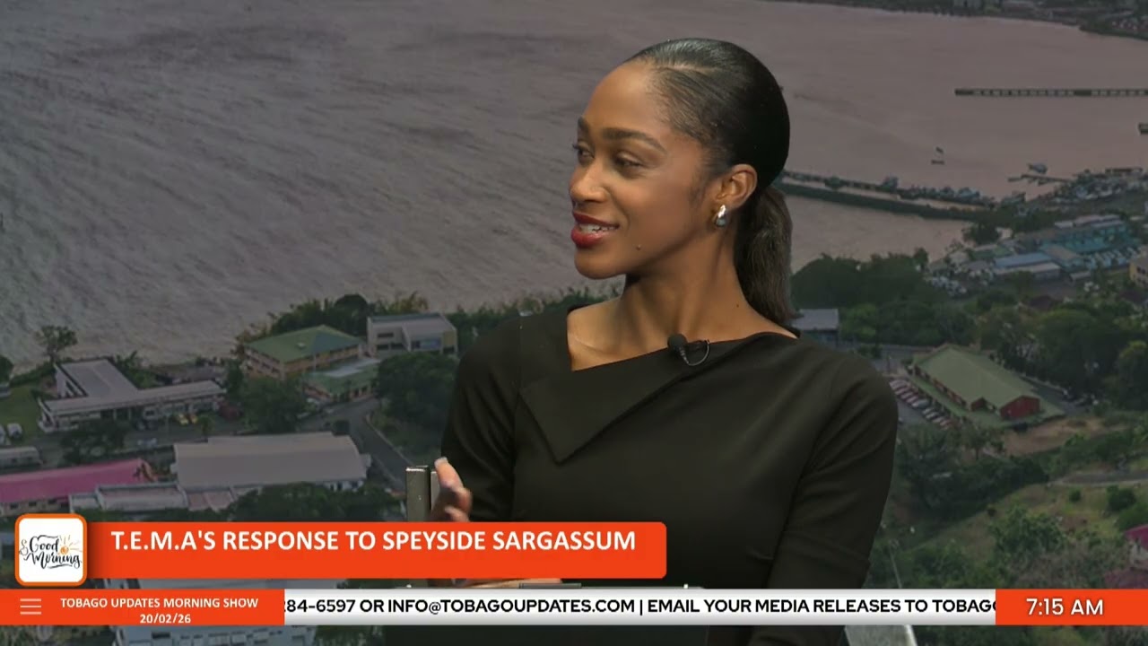 T.E.M.A’s Response to Speyside Sargassum | Allan Stewart & Linford Beckles |  Host: Renessa Ortiz