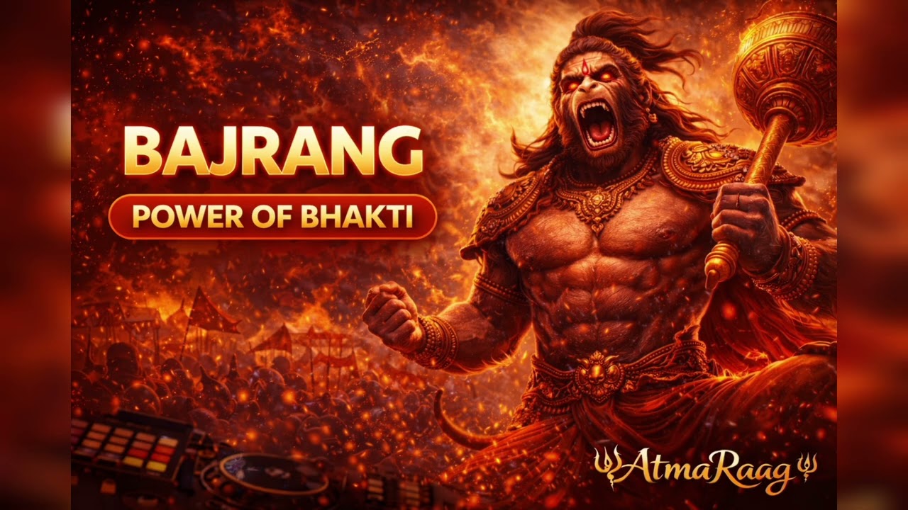  🔥 MAHAVEER  | The Power of Bhakti 🪔 | Hanuman Anthem | AtmaRaag ✨