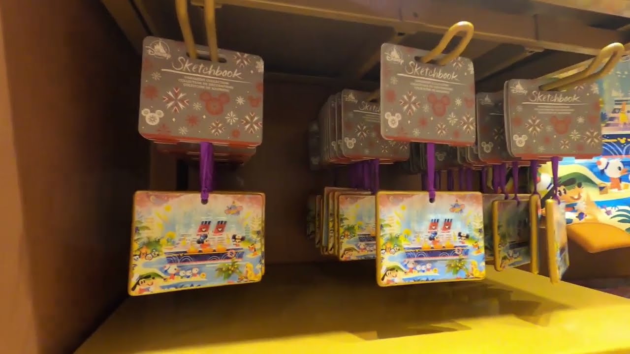Disney Fantasy's Gift Shops Merchandise