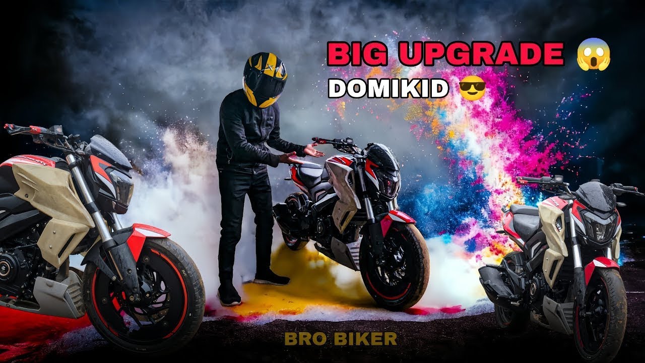 Big Upgrade 😱😳 DOMIKID 😎 || Fully modified Dominar 🏍️ || BRO BIKER