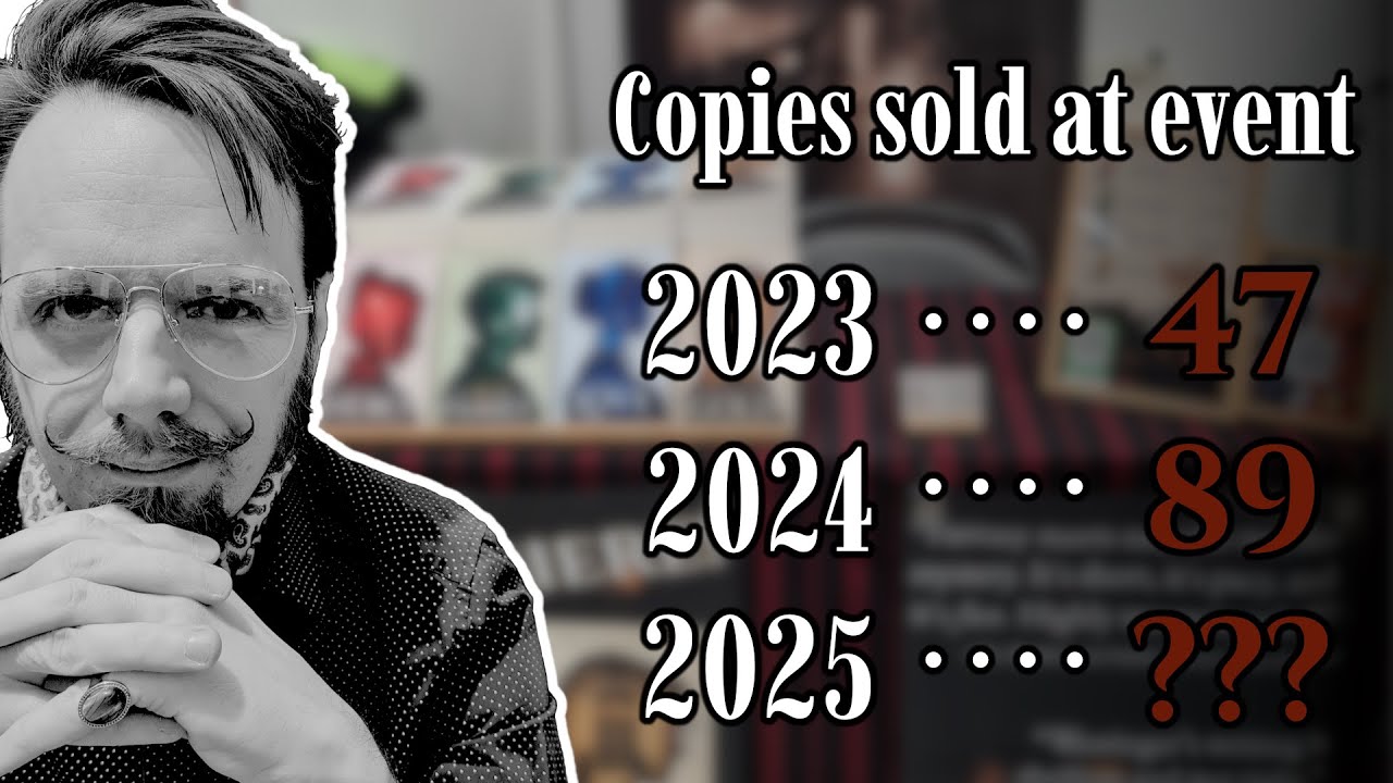 Selling at Conventions as a Self-Published Author, pt 1