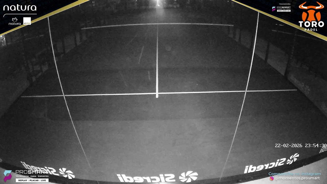 Quadra Sicredi (22/02/2026 - Parte 2) -  Toro Padel Ao Vivo