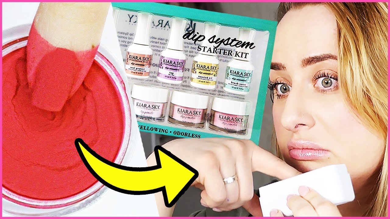 TEST: MANICURE TYTANOWY? 💅 DIP POWDER NAILS