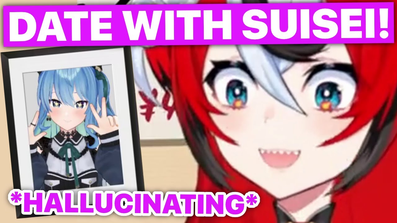 Bae Hallucinates Date With Suisei (Hakos Baelz / Hololive) [Eng Subs]