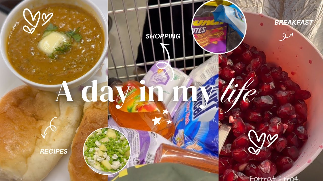 An Aesthetic Indian Day in My Life 🌸 | Simple Living, Pav Bhaji & Grocery Haul