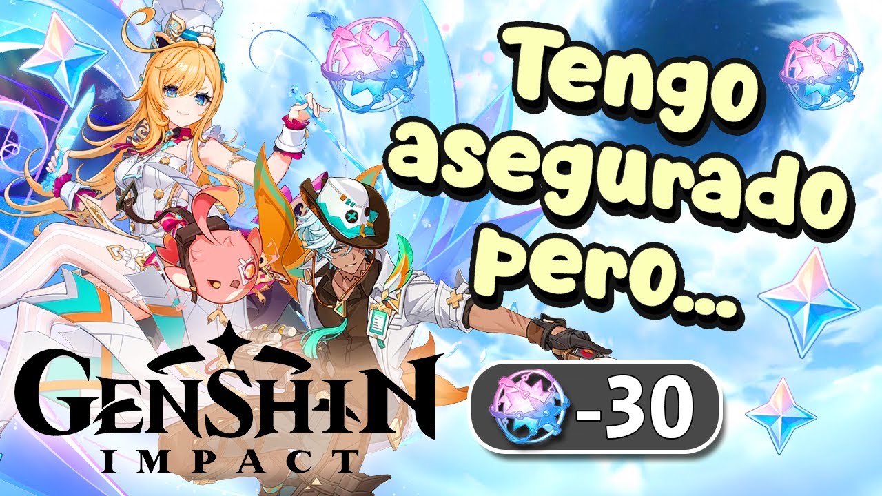 TIRADAS POR IFÁ EN EL BANNER DE ESCOFFIER CON ASEGURADO - GENSHIN IMPACT
