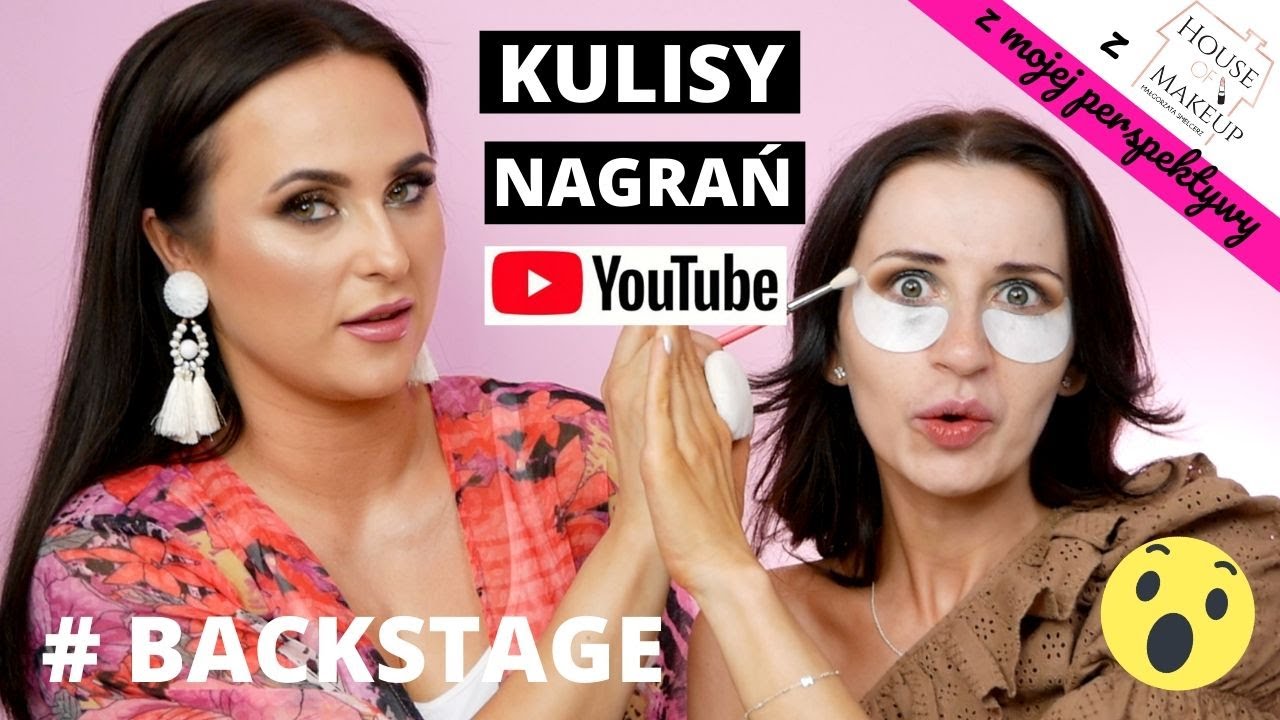 KULISY NAGRAŃ NA YOUTUBE Z HOUSE OF MAKEUP MAŁGORZATA SMELCERZ Z MOJEJ PERSPEKTYWY || MINI VLOG