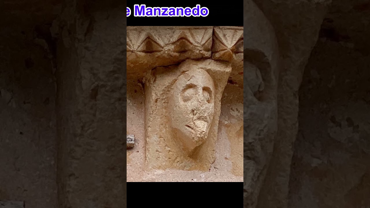 Уникальная церковь 12 века в заброшенном поселении.  Valle de Manzanedo. Испания. #europe