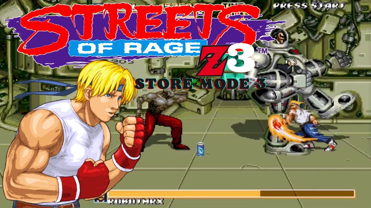 ✅Streets of Rage Z 3 - Store mode 3 [OpenBOR] openborgames
