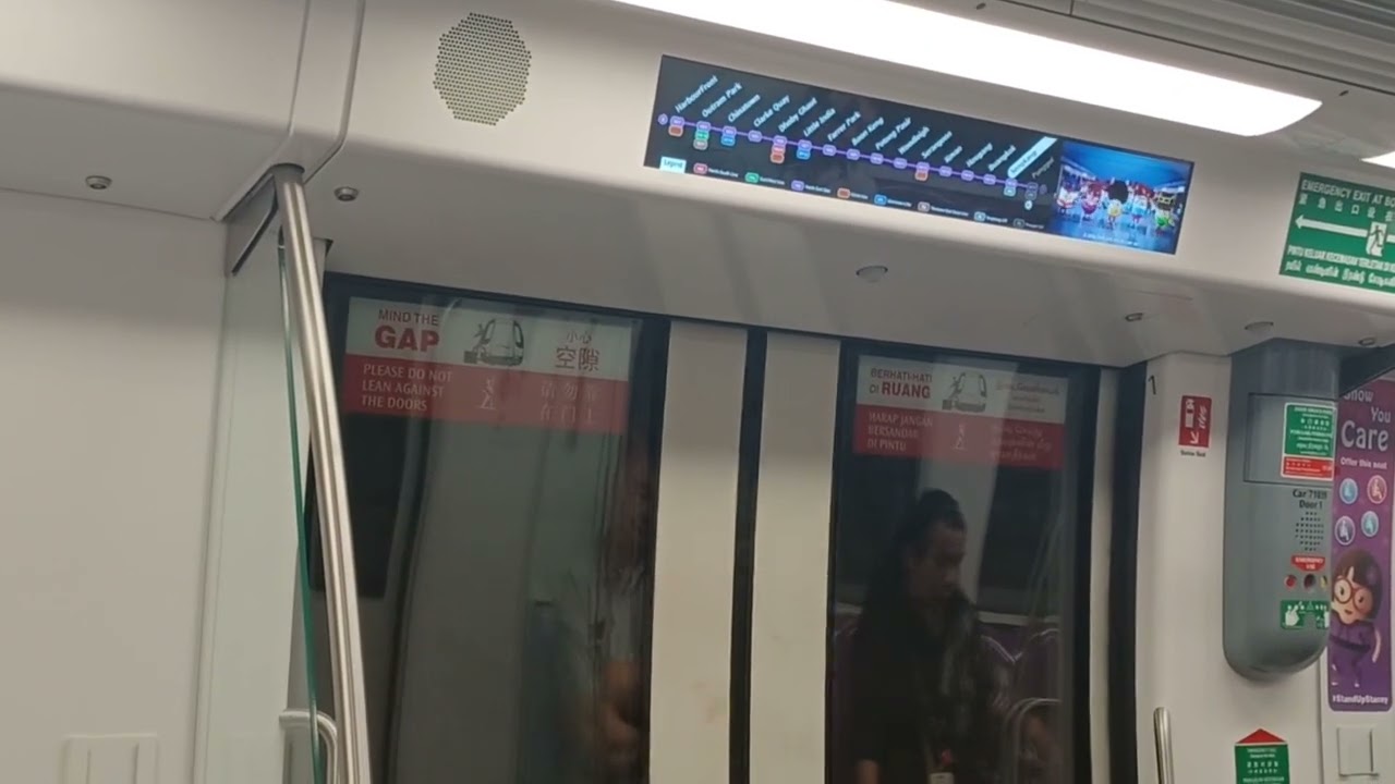 SBS Transit - NEL, Alstom Refurbished C751A from Punggol to Sengkang