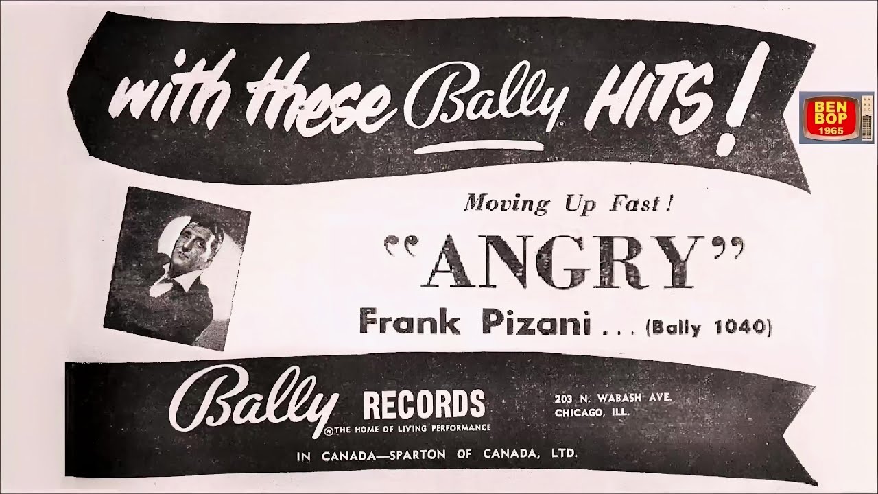 FRANK PIZANI - Angry / Every Time (1957)