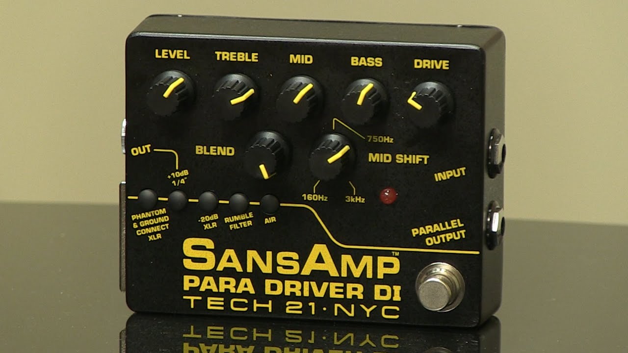 How to Record Using the Tech 21 SansAmp Para Driver V2 Direct Box