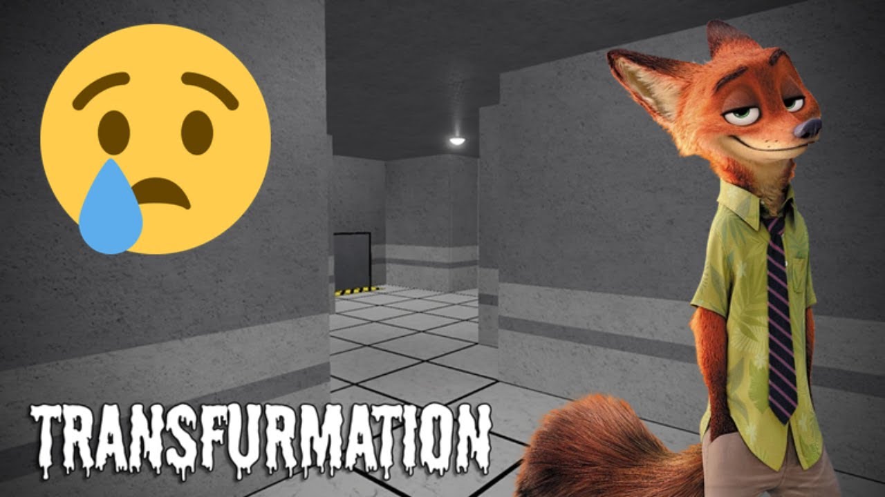 furry horror game made me cry 😭 (Roblox Transfurmation)