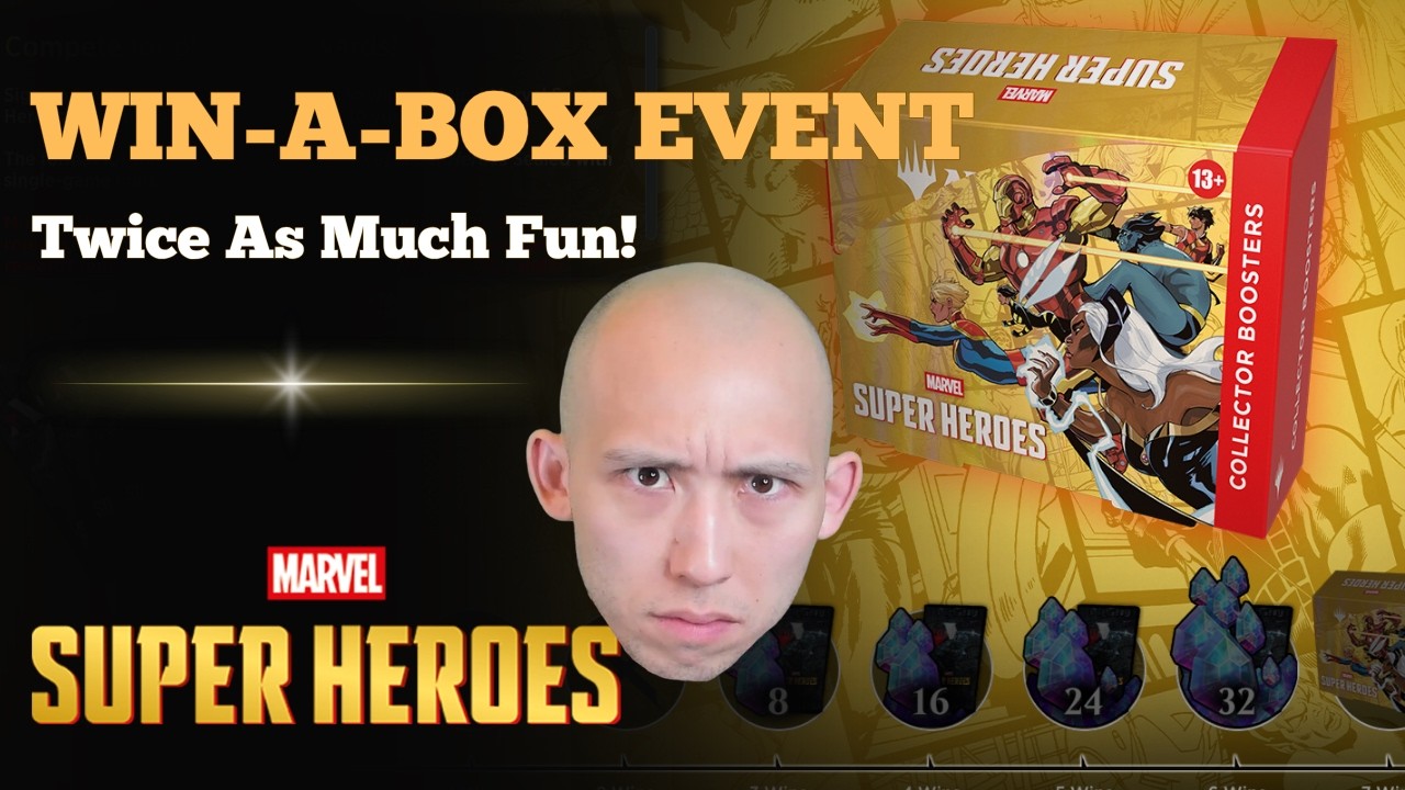 Twice As Much Fun! | Arena Win-A-Box Event | Marvel Super Heroes Sealed | MTG Arena
