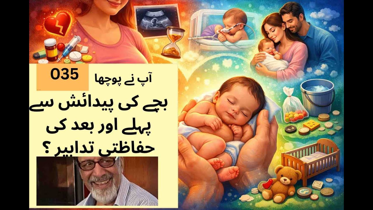 بچے کی پیدائش سے پہلے اور بعد احتیاط اور حفا ظت
