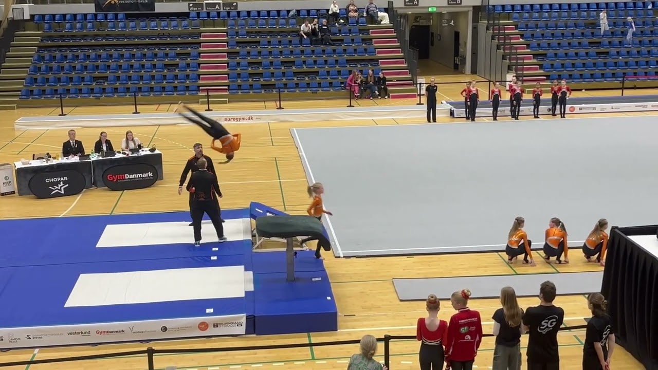 Jelling TeamGym Mini Hold 1 Regionsrækken 1 runde Frederikshavn