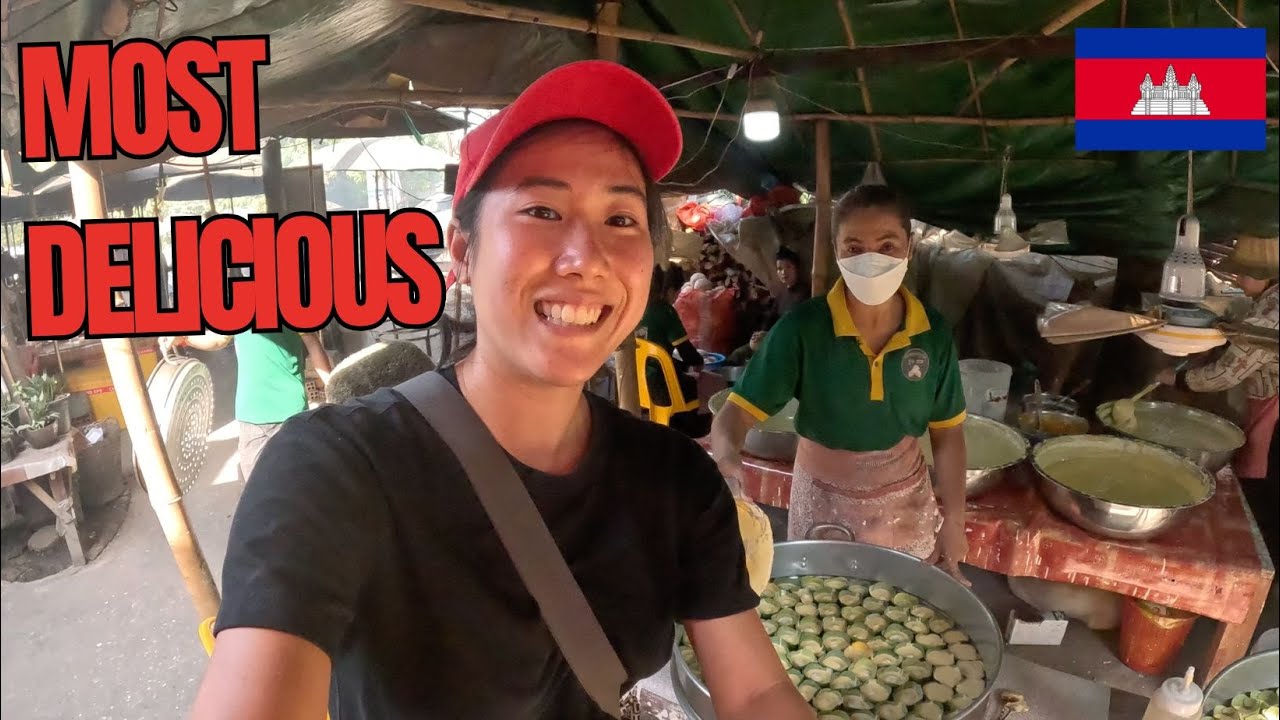 Most FAMOUS KHMER Dessert in Siem Reap