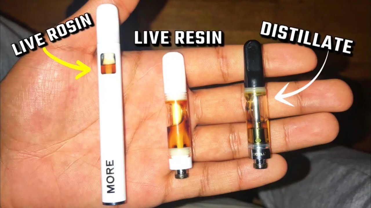 ROSIN VS RESIN VS DISTILLATE