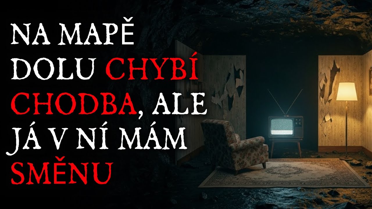 Na mapě dolu chybí chodba, ale já v ní mám směnu - Creepypasta CZ