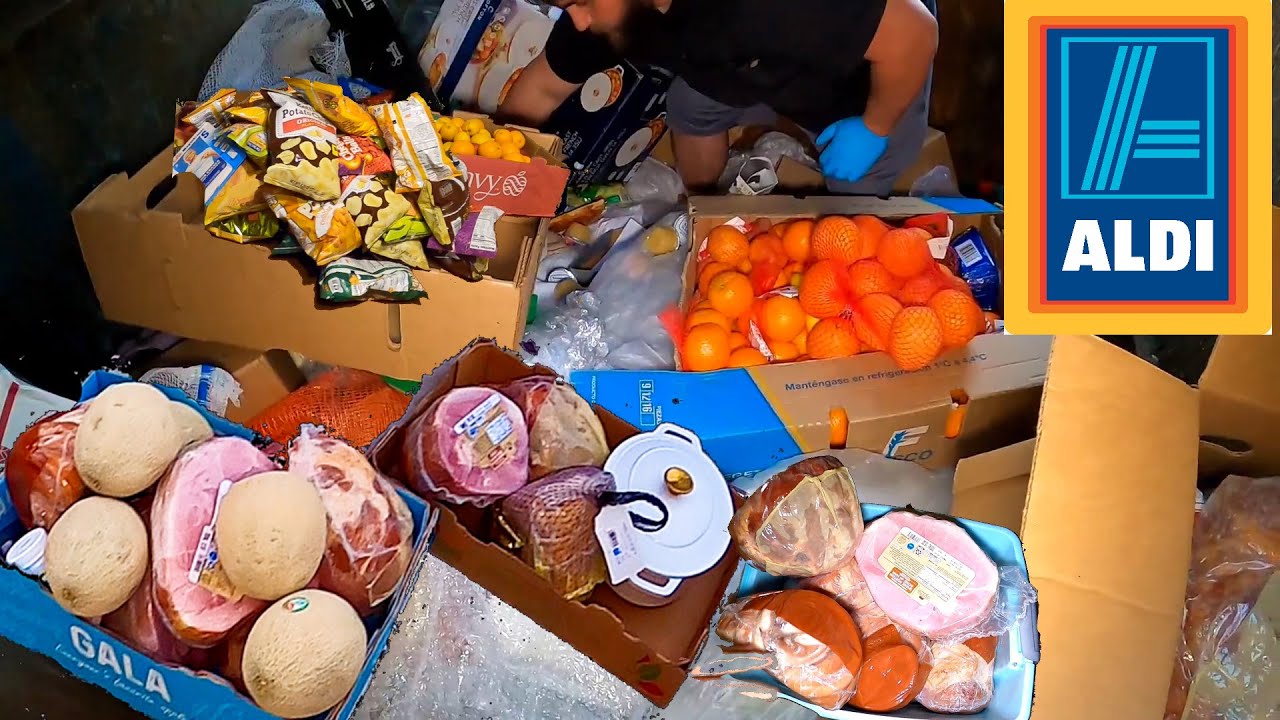 WOW We FOUND A TON OF FRESH FOOD DUMPSTER DIVING