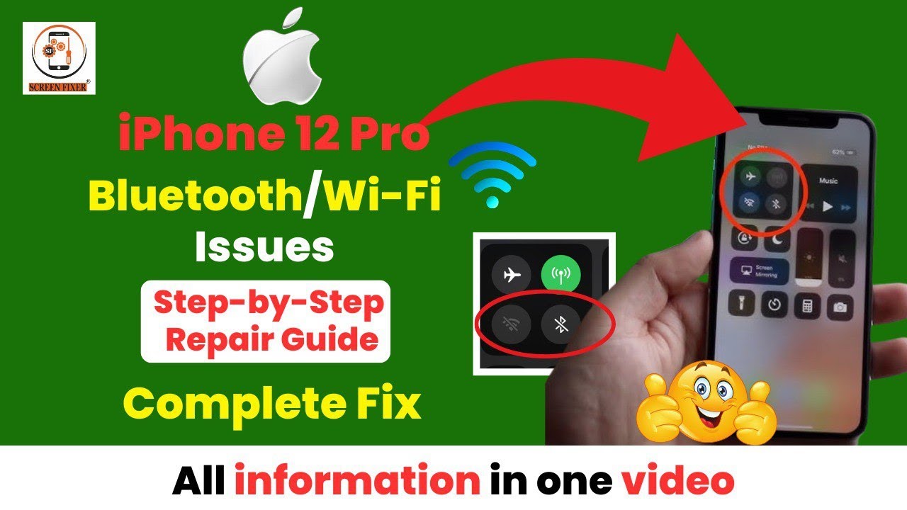 iPhone 12 Pro Bluetooth/Wi-Fi Issues? Step-by-Step Repair Guide (Complete Fix)