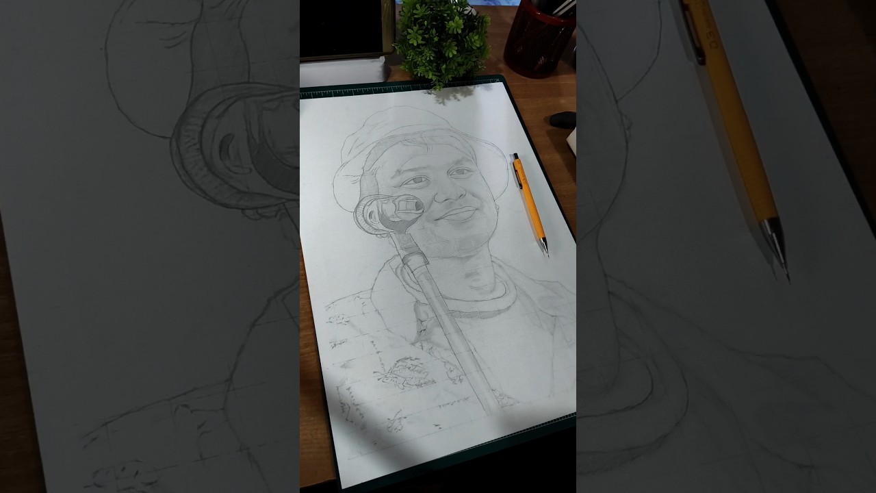 How to draw Zubeen Garg ✏️ (Part 1) #shorts #music #zubeengarg #artwork #art #howtodraw #assam