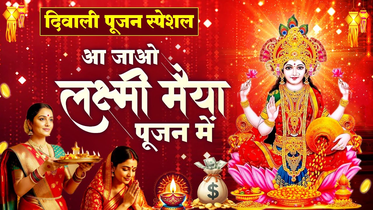 शुभ दीपावली स्पेशल स्पेशल 2025 - आ जाओ लक्ष्मी मैया पूजन में - Laxmi Mata Bhajan- Diwali Bhajan 2025