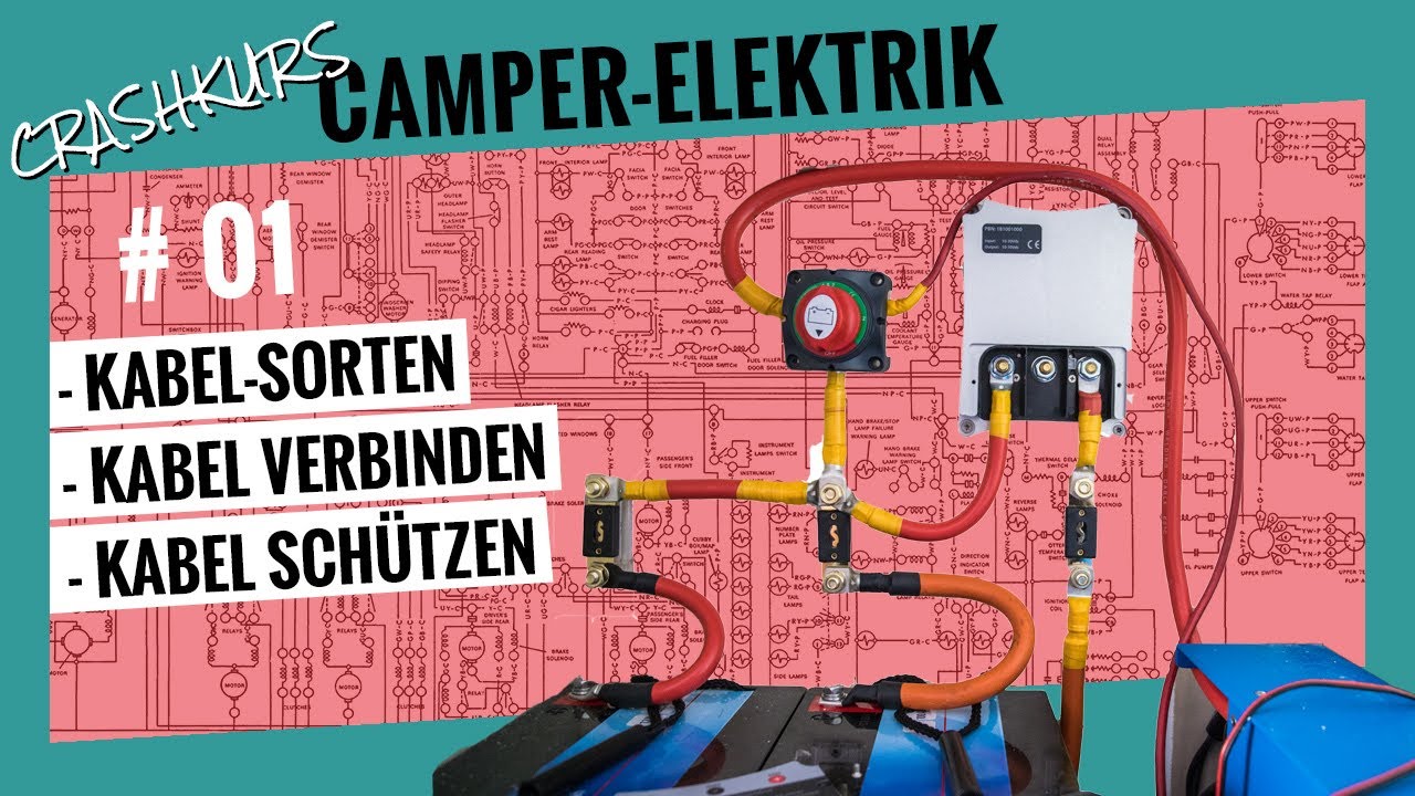 Camper-Elektrik, DIY-Crashkurs. Teil 1: Kabel