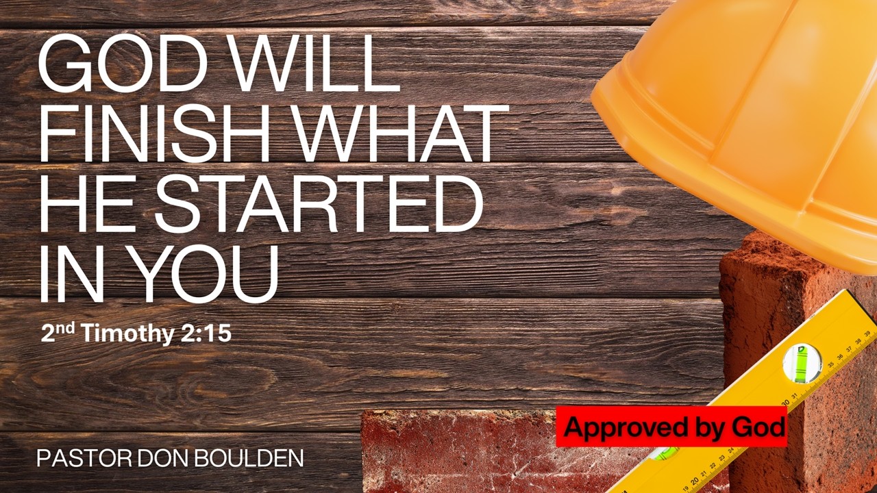 Sunday, March 1, 2026 | Pastor Don Boulden
