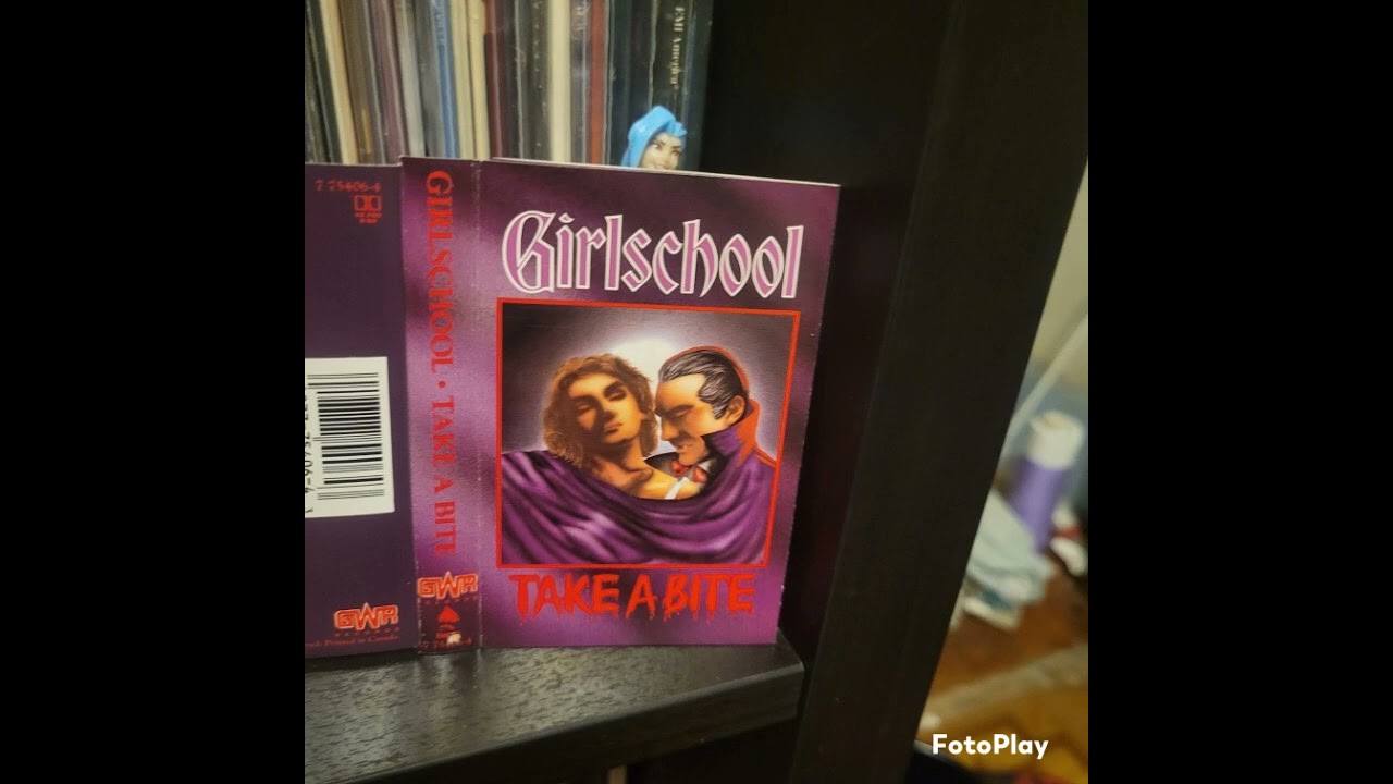 Girlschool  : Take a bite album.     side B