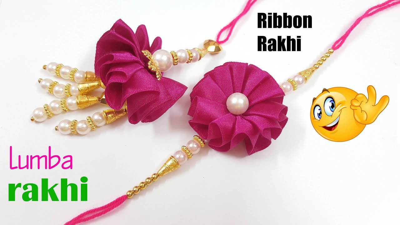 5 minutes step by step rakhi making ideas for rakshabhandan | DIY Rakhi