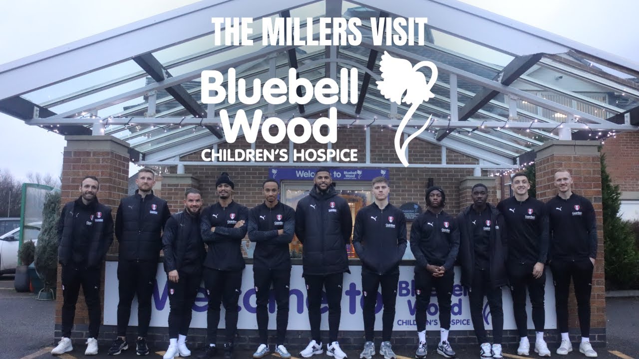 The Millers visit Bluebell Wood Children's Hospice. 🎄❤