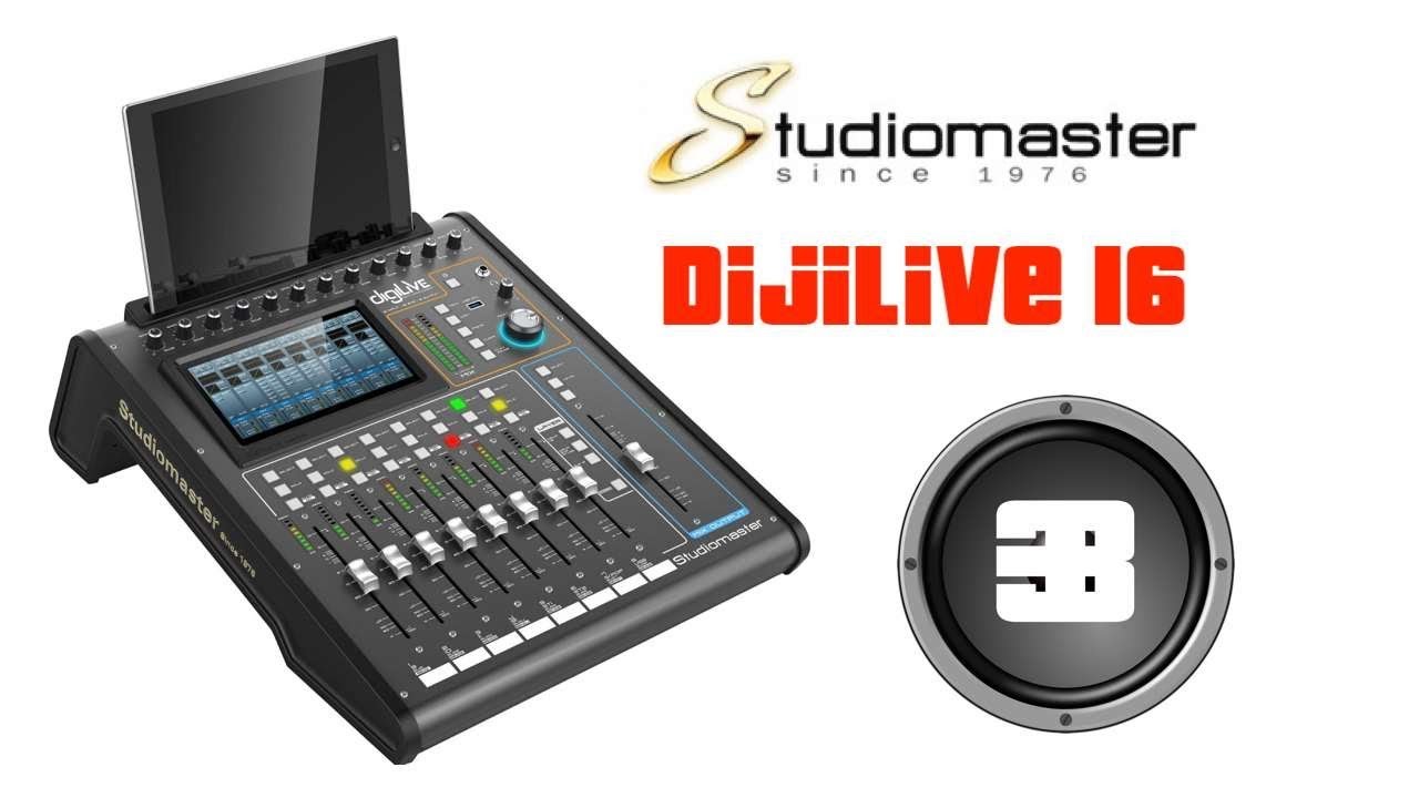 Обзор Studiomaster digilive16