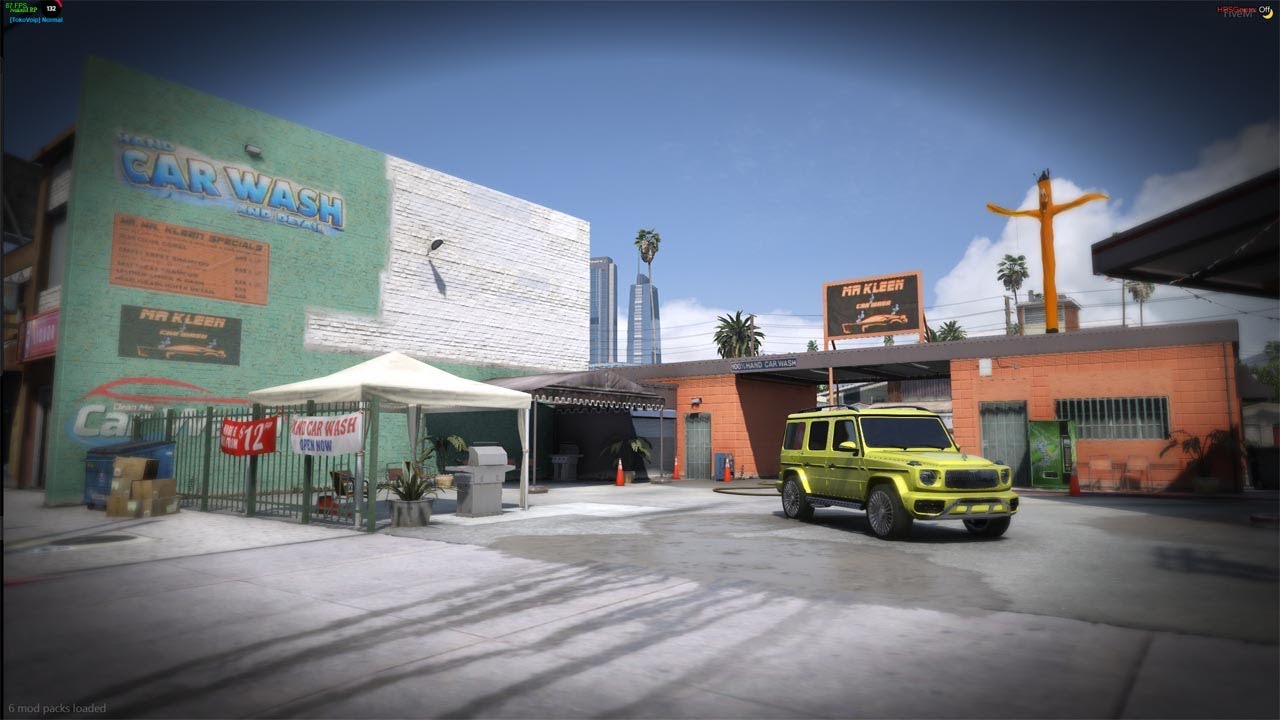 NRP (NukemRpEp#100) GST Gets New Car Wash At The Top Off Opps Hood