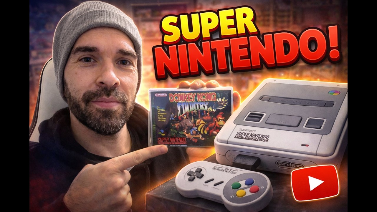 Redécouverte de Donkey Kong Country – Retour en enfance sur Super Nintendo (LIVE)