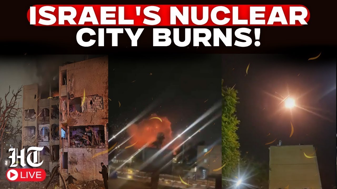 Israel-Iran War LIVE: Iran Unlocks 'Beast' Mode, Missiles Set Israel's Nuclear City Dimona On Fire