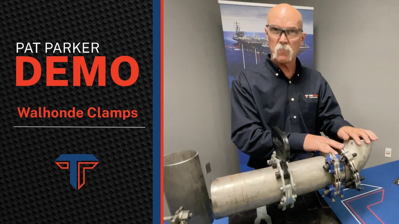Walhonde Pipe Clamps Demo | Tri Tool Technologies
