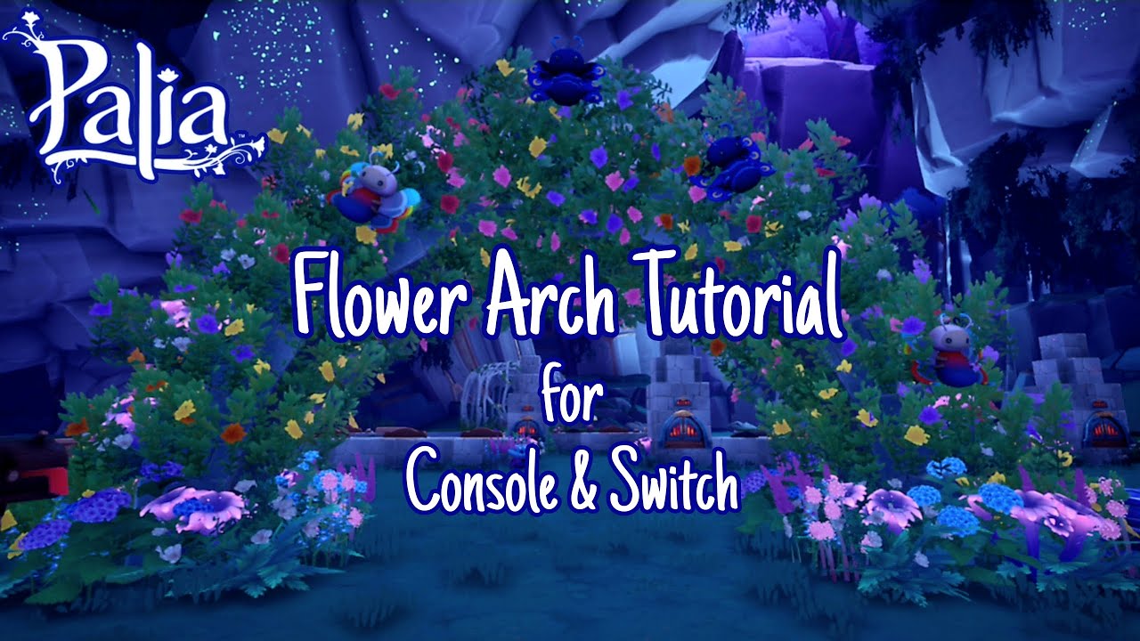 Bloom Event Flower Arch Tutorial | Palia Console & Switch