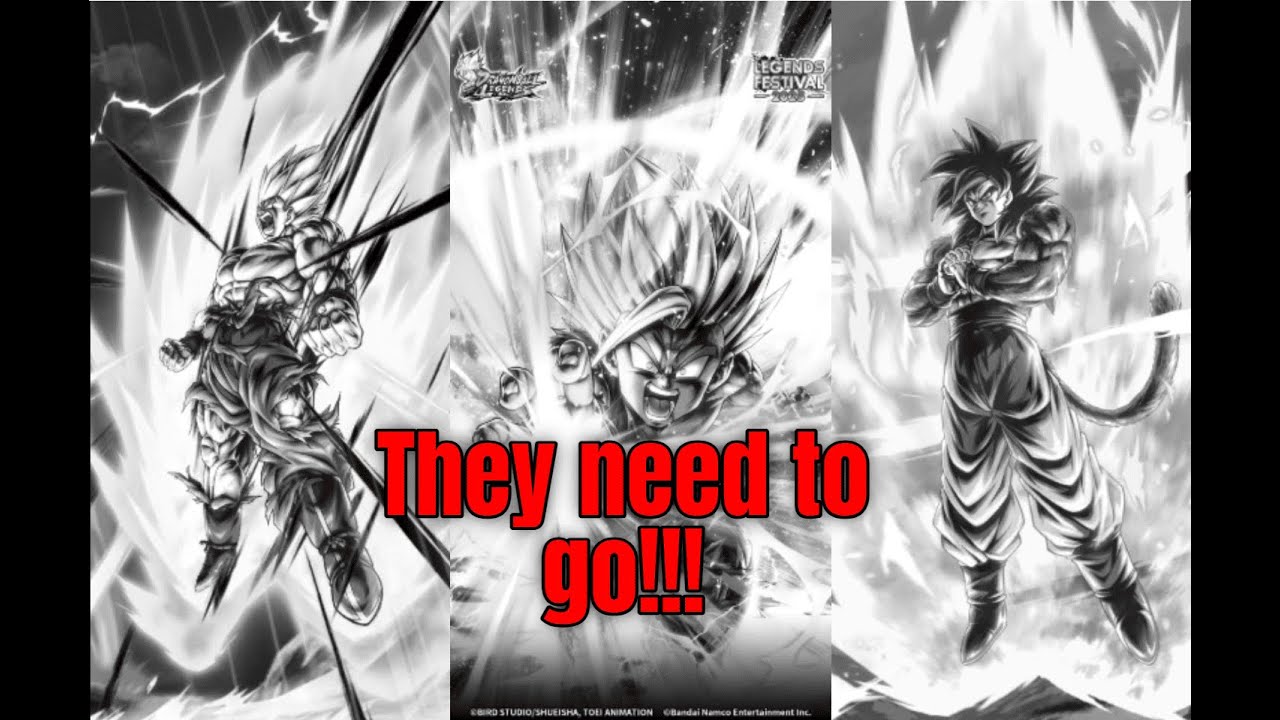 Talking about the Meta in Dragonball Legends.We need a change fast!!!